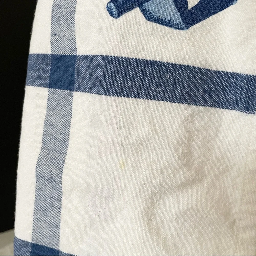 SET of 4 Blue&White Dreidel Napkins